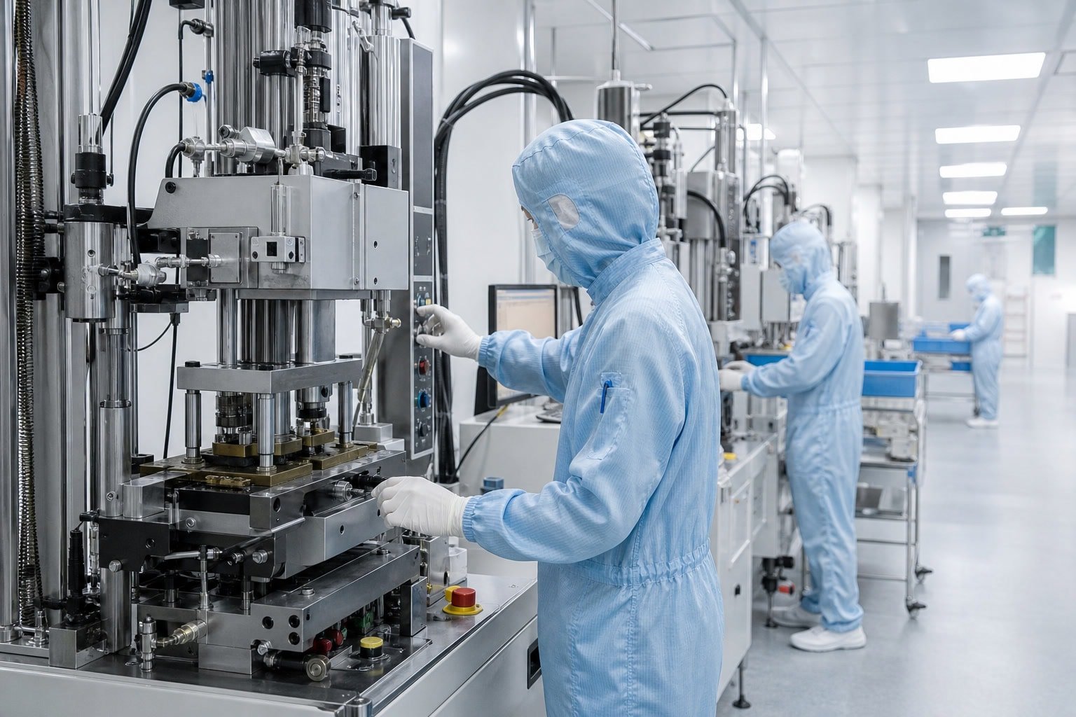 Cleanroom LSR Molding | Precision Silicone Manufacturing for Critical Applications